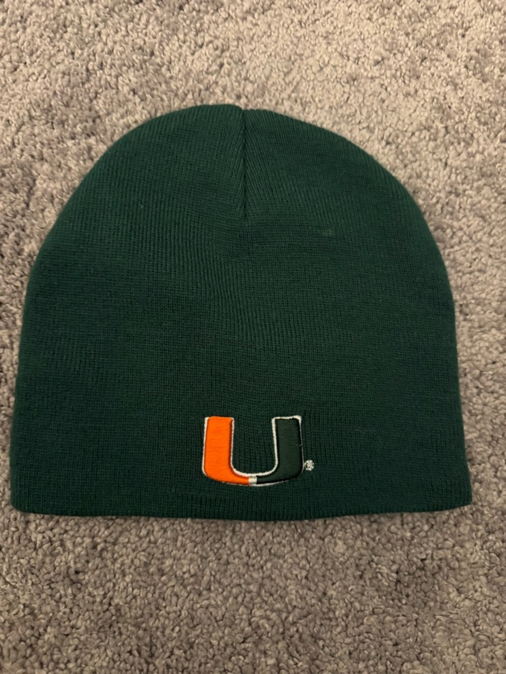 University of Miami knit beanie by Colosseum